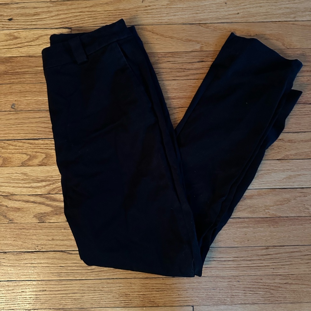 Frank & Oak Black Chinos for
